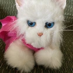 Toy FurReal Tiger, electronics, white cat