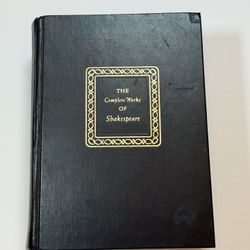 Vintage 1958 Complete Works of Shakespeare