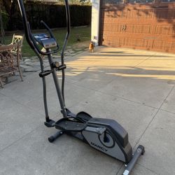 Marcy Magnetic Elliptical Trainer Cardio Workout Machine
