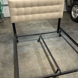 Full Bed Frame And Headboard