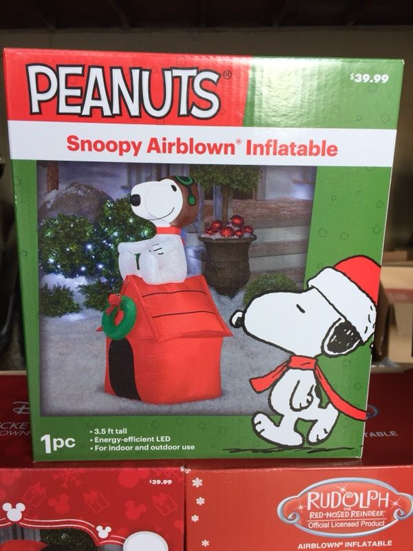 Snoopy Inflatable Decoration For Sale In Youngstown Oh Offerup