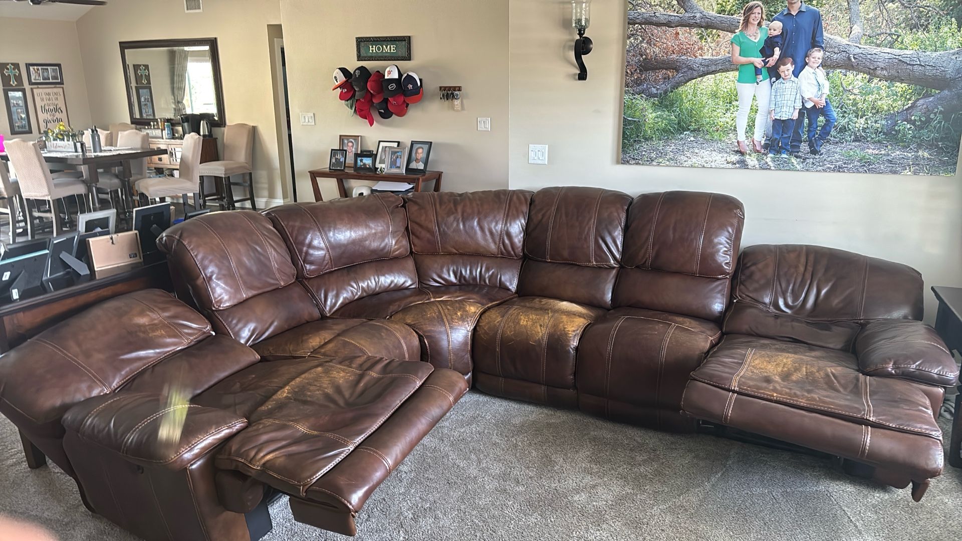 Leather Couch