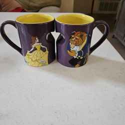 Disney Cup Set Beauty And The Beast