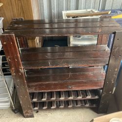 Wood Book Case/ Shelves