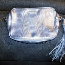 Victoria's Secret Silver Crossbody Bag