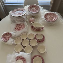 Johnson Brothers China Collection (Red)