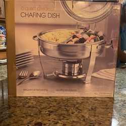 6 Quart Divided Chafing Dish