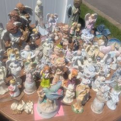 Large Collection Of Angels Figures/Picture 