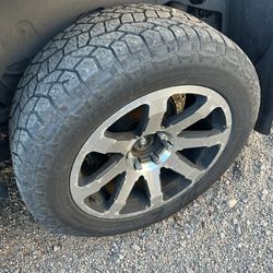 20 inch Chevy 6 lug wheels Silverado Yukon Tahoe