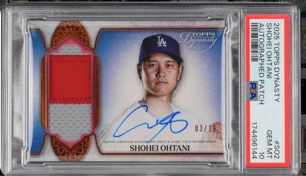 Topps Dynasty Shohei Ohtani