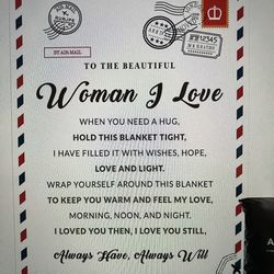 To The Beautiful Women I Love Blanket 