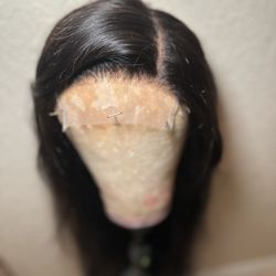 34 Inch Straight 5x5 Closure Wig