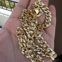 Chain With Matching Bracelet 
