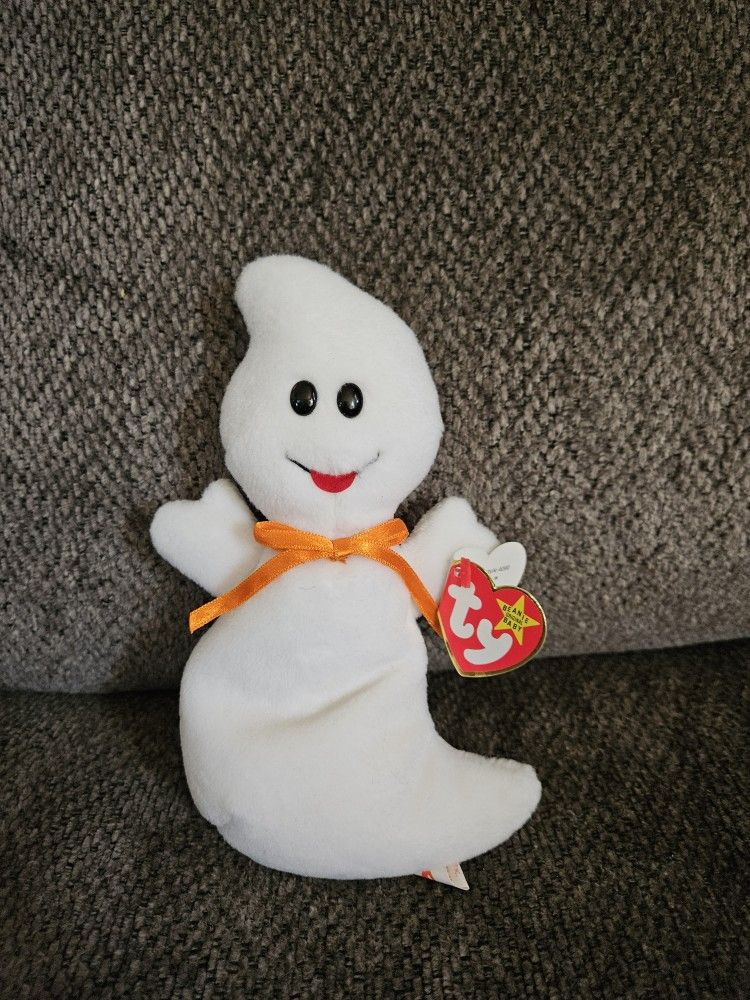 Ghost Beanie Baby 