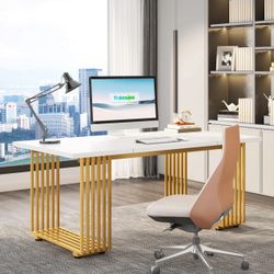 Large Modern Office Computer Desk Conference Table
