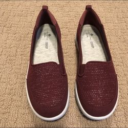 Clarks, Women Burgundy Shoes “Adella Blush” Size 6 - Brand New