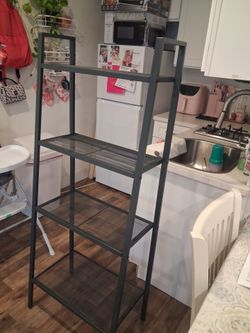 4 tier metal shelf
