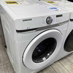 Samsung Washer - 4.5 cu. ft. High-Efficiency Front Load Washer with Self-Clean+ in White