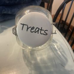 Dog Treat Jar