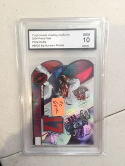 Philip Rivers certified card