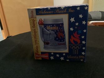 Budweiser  Atlanta Olympics Steins 