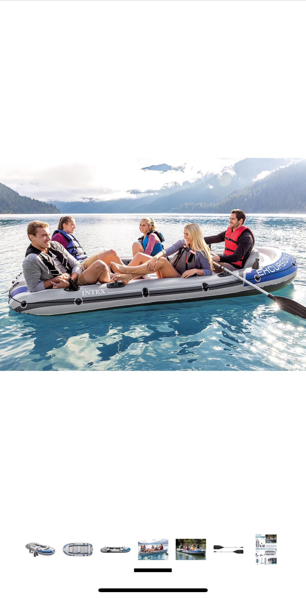 Excursion Inflatable 5 Seater Boat