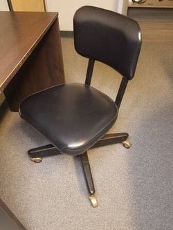 Rolling office chair.
