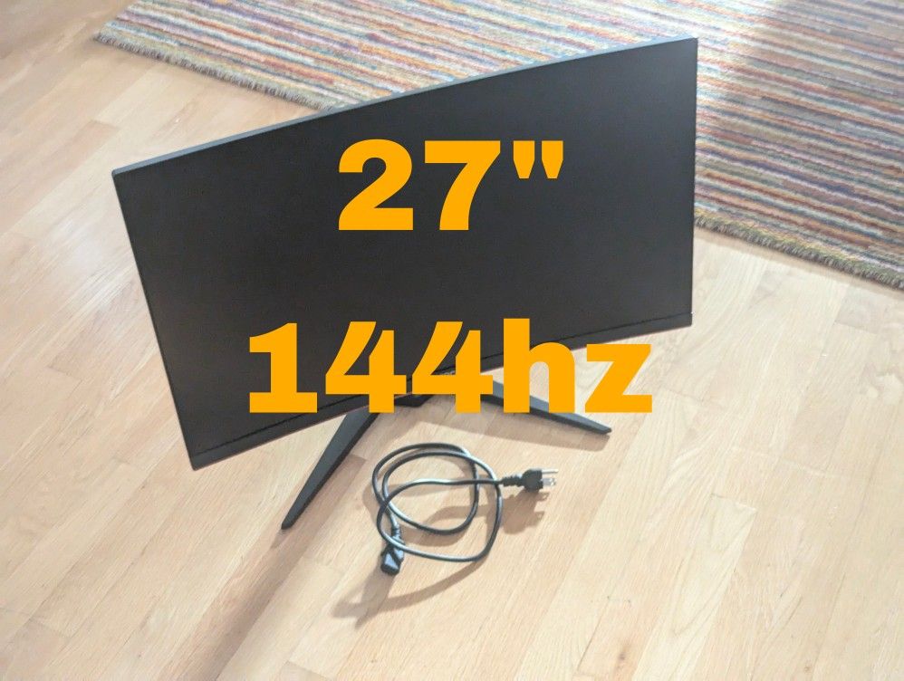 Curved Gaming Monitor (27" 144hz)