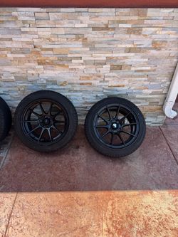 Advanti Storm S1 rims and tires