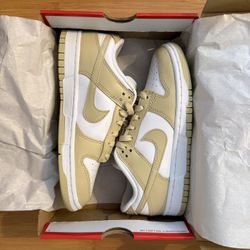 Nike Dunk Team Gold-white  