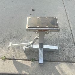 Tusk Adjustable Dirt Bike Motorcycle Lift Stand – Height Adjustable Maintenance Stand for Off-Road and Motocross Service