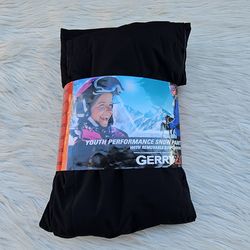 Gerry Girls' Performance Snow Pants with Removable Suspenders Ski Pants Medium