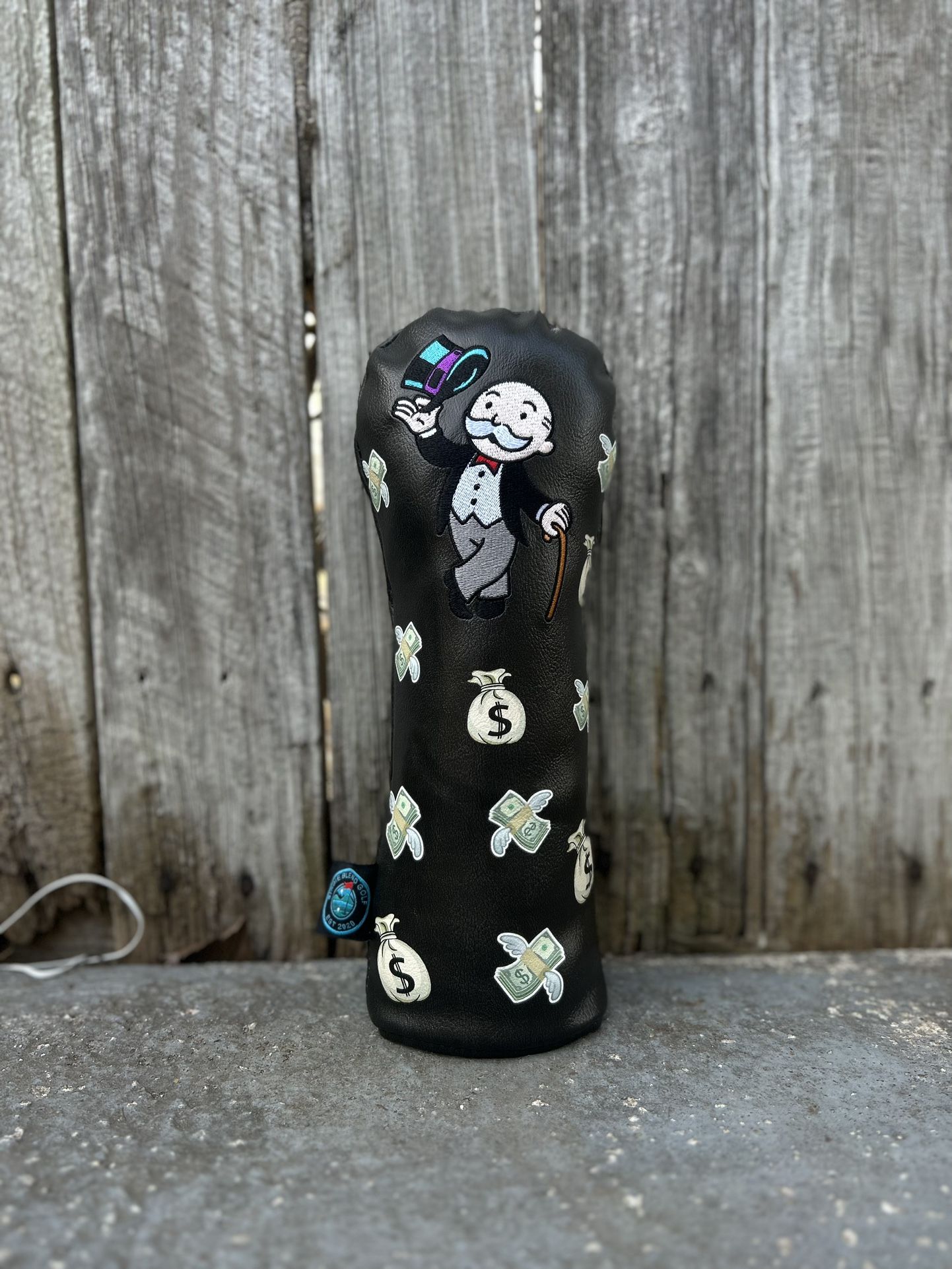 Monopoly wood headcover