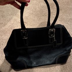 Leather Coach Pocketbook