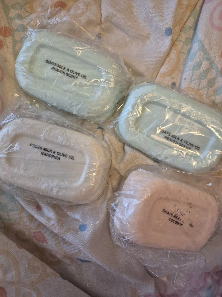 4 Lovely Goats Milk Soaps