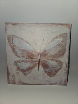 Butterfly canvas painting