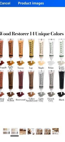 Wood Repair Paste 14 Unique Colors