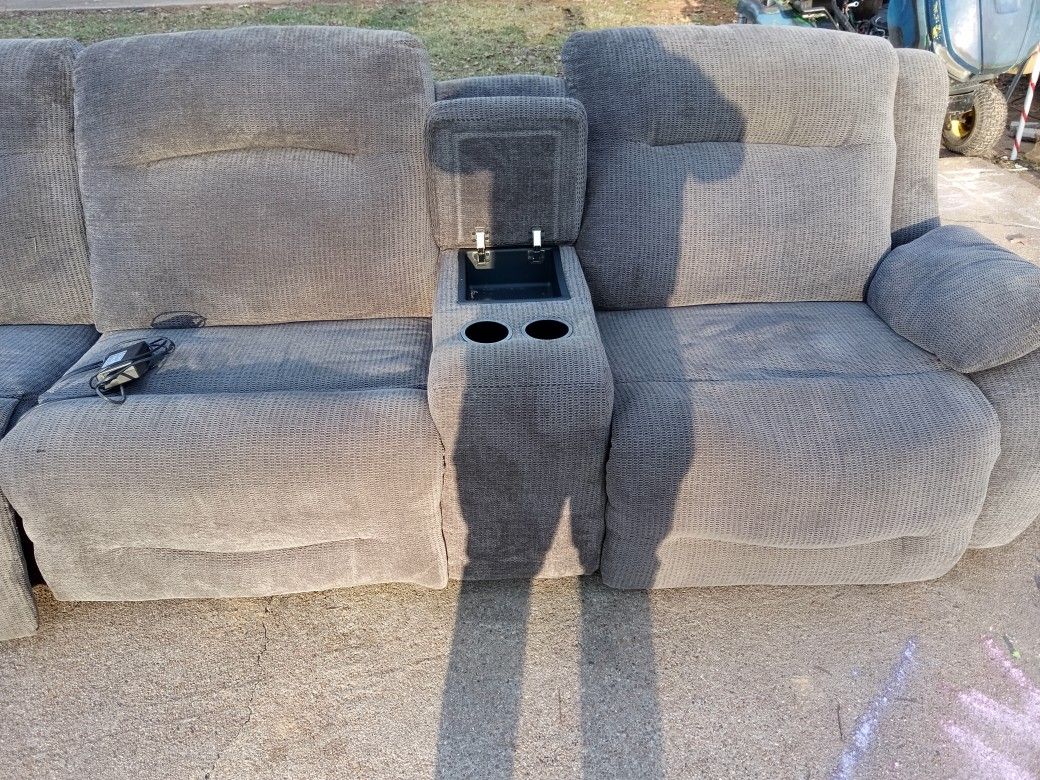 Sectional Recliner Sofa