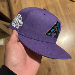 Arizona Diamond Back World Series 2001 Fitted Hat 
