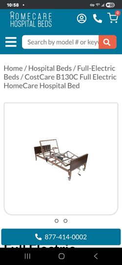 hospital bed with crank/Electric pick up only