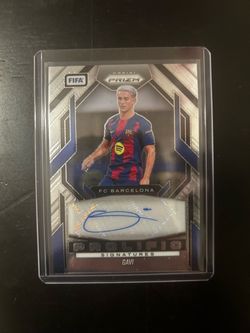 Panini 2025-26 Prizm FIFA Prolific Signatures Gavi Auto PS-G FC Barcelona