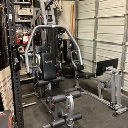 BodyCraft Xpress Pro Home Gym With 200lb Weight Stack And Leg Press Attachment 