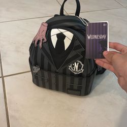 Wednesday Loungefly Bag With Tag Pickup Only 
