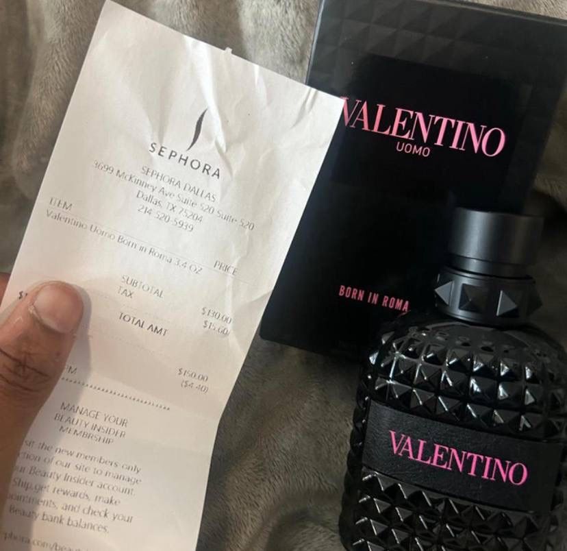 Valentino Uomo Born In Roma Eau De Toilette 3.4 Oz – Brand New W/ Receipt