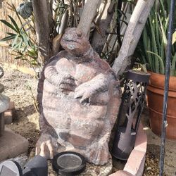 Vintage Turtle Garden Statue