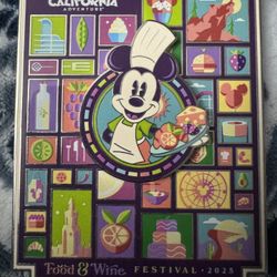 Disney Food And Wine Jumbo Pin