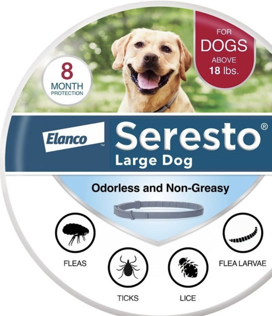 Seresto Flea & Tick Dog Insect Prevention Collar - L