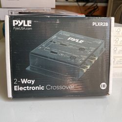 2 Way Electronic Crossover Brand New Pyle