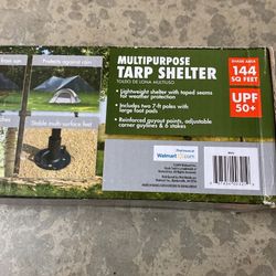 Ozark Trail Multipurpose Tarp Shelter New $25 Last One 
