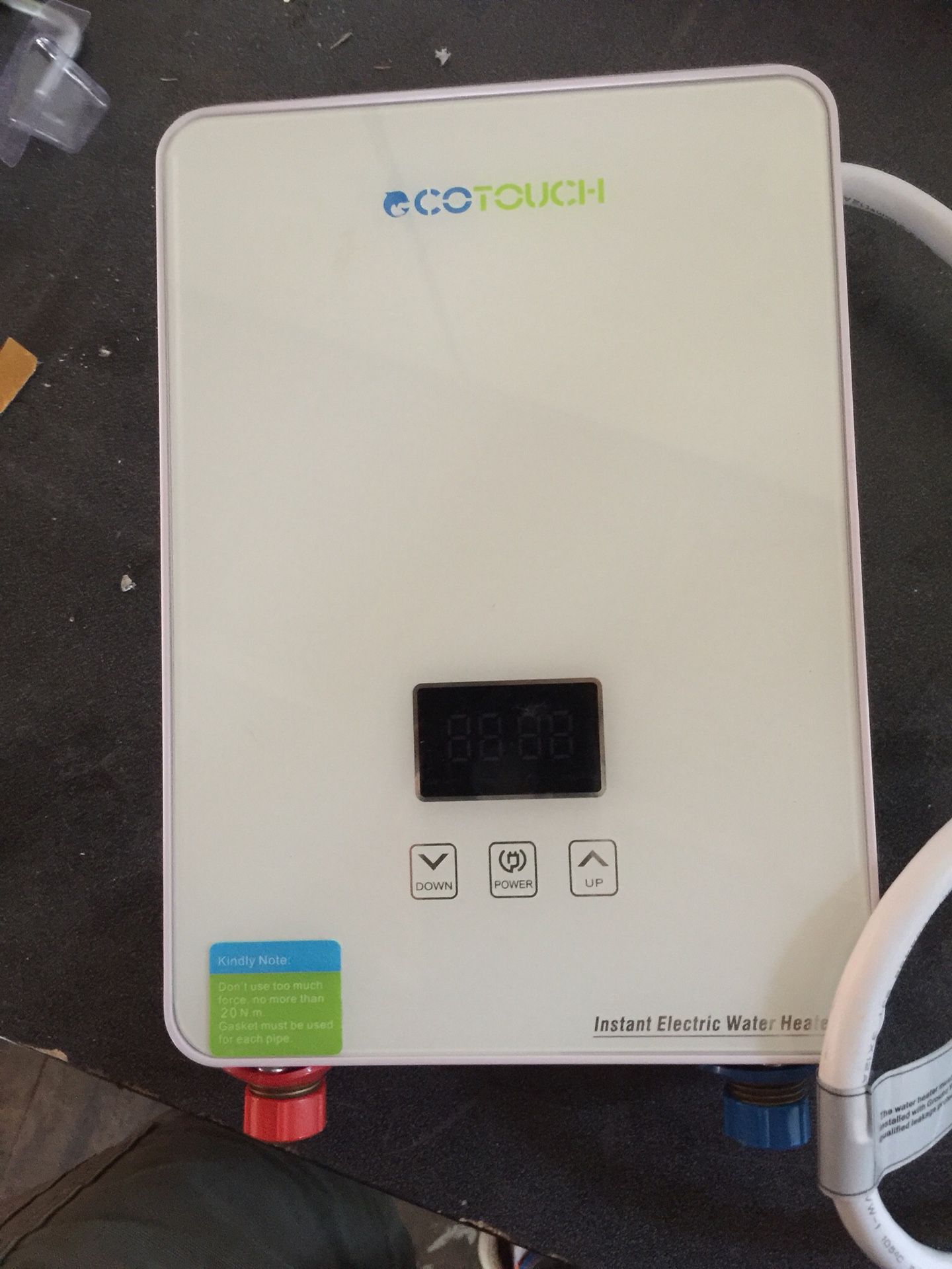 Point of Use EcoTouch water heater